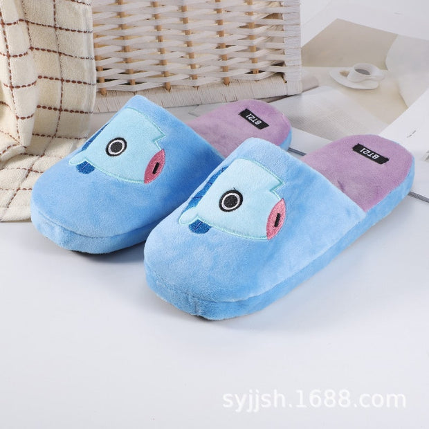 BT21 Soft Cute Slippers